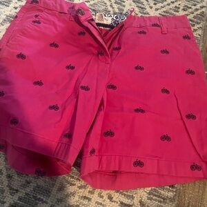 Cambridge Dry Goods Pink Floral Print Shorts